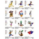 Collection Mickey And Friends Embroidery Designs 03